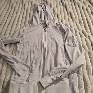 Nike Women's Light Purple Full-Zip Hoodie